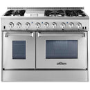  Thor Kitchen 48-inch Freestanding Dual-Fuel Range HRD4803ULP IMAGE 1