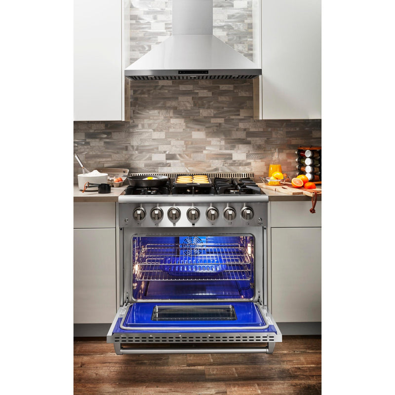  Thor Kitchen 36-inch Freestanding Gas Range HRG3618ULP IMAGE 11