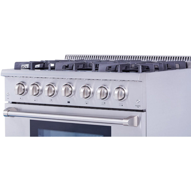  Thor Kitchen 36-inch Freestanding Gas Range HRG3618ULP IMAGE 6