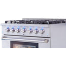  Thor Kitchen 36-inch Freestanding Gas Range HRG3618ULP IMAGE 7