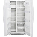 GE 36-inch, 21.9 cu. ft. Counter-Depth Side-by-Side Refrigerator with Ice and Water GZS22DGJWW