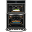 Frigidaire Gallery 27-inch Microwave Combination Wall Oven with Convection Technology GCWM2767AF