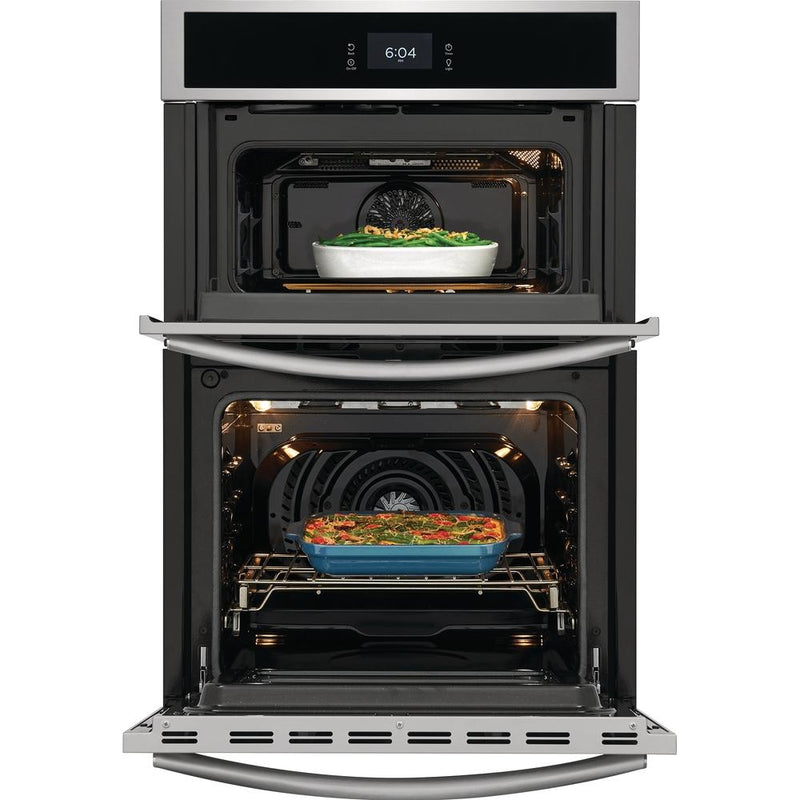 Frigidaire Gallery 27-inch Microwave Combination Wall Oven with Convection Technology GCWM2767AF