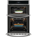 Frigidaire Gallery 27-inch Microwave Combination Wall Oven with Convection Technology GCWM2767AF