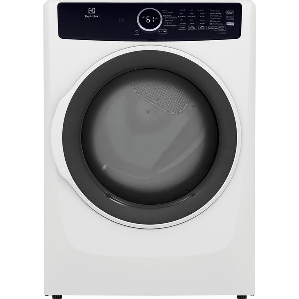 Electrolux 8.0 cu.ft. Electric Dryer with 7 Dry Programs ELFE7437AW IMAGE 1