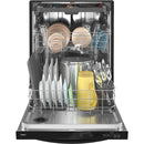 Whirlpool 24-inch Built-in Dishwasher with Sani Rinse Option WDT750SAKV (Black Stainless Fingerprint Resistant)WDT750SAKV