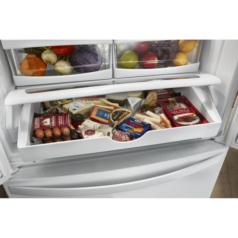 (WRFA32SMHZ) Whirlpool 33-inch, 22.1 cu. ft. French 3-Door Refrigerator WRFA32SMHZ