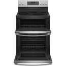 GE Profile 30-inch Freestanding Electric Range with Wi-Fi Connectivity PB965YPFS