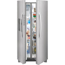  Frigidaire 33-inch, 22.3 cu. ft. Side-by-Side Refrigerator FRSS2333AS IMAGE 4