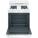 Hotpoint 30-inch Freestanding Gas Range RGBS300DMWW