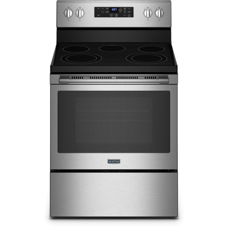 Maytag 30-inch Freestanding Electric Range with Air Fry MER7700LZ IMAGE 1