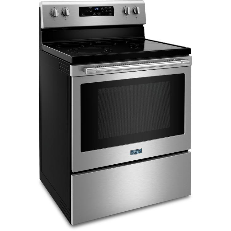 Maytag 30-inch Freestanding Electric Range with Air Fry MER7700LZ IMAGE 3