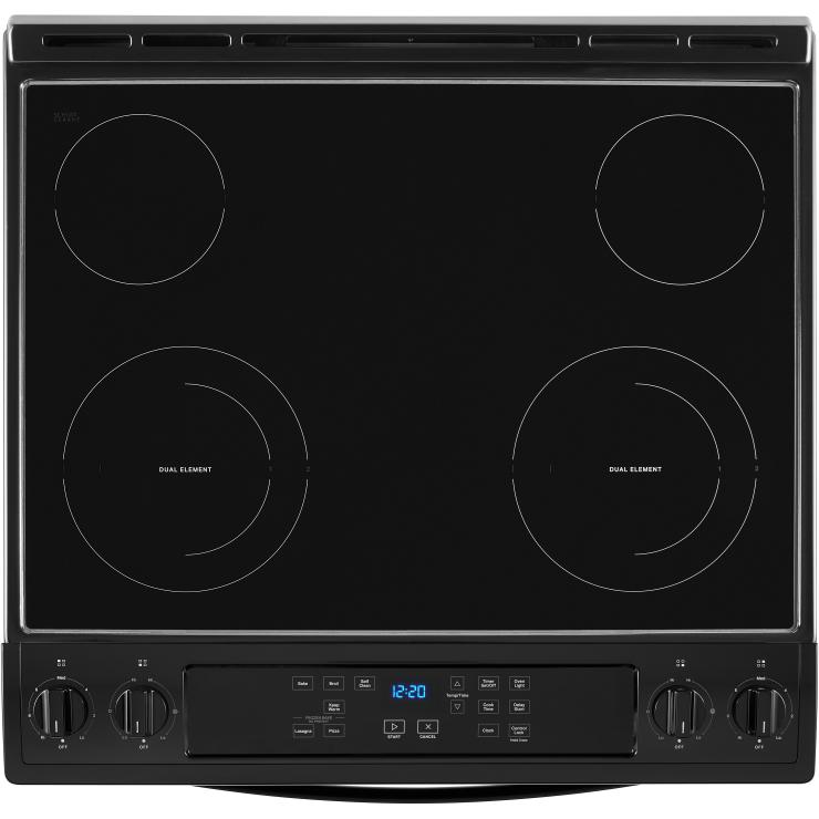 Whirlpool 30-inch Freestanding Electric Range with Frozen Bake™ Technology WEE515S0LB IMAGE 8