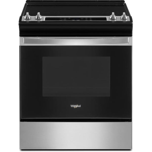 Whirlpool 30-inch Freestanding Electric Range with Frozen Bake™ Technology WEE515S0LS IMAGE 1