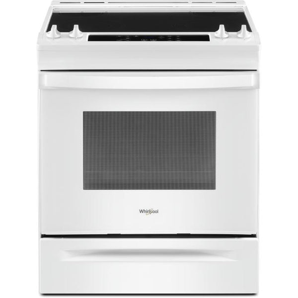 Whirlpool 30-inch Freestanding Electric Range with Frozen Bake™ Technology WEE515S0LW IMAGE 1