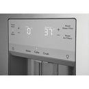 Frigidaire 36-inch, 27.8 cu. ft. French 3-Door Refrigerator with Dispenser FRFS2823AS