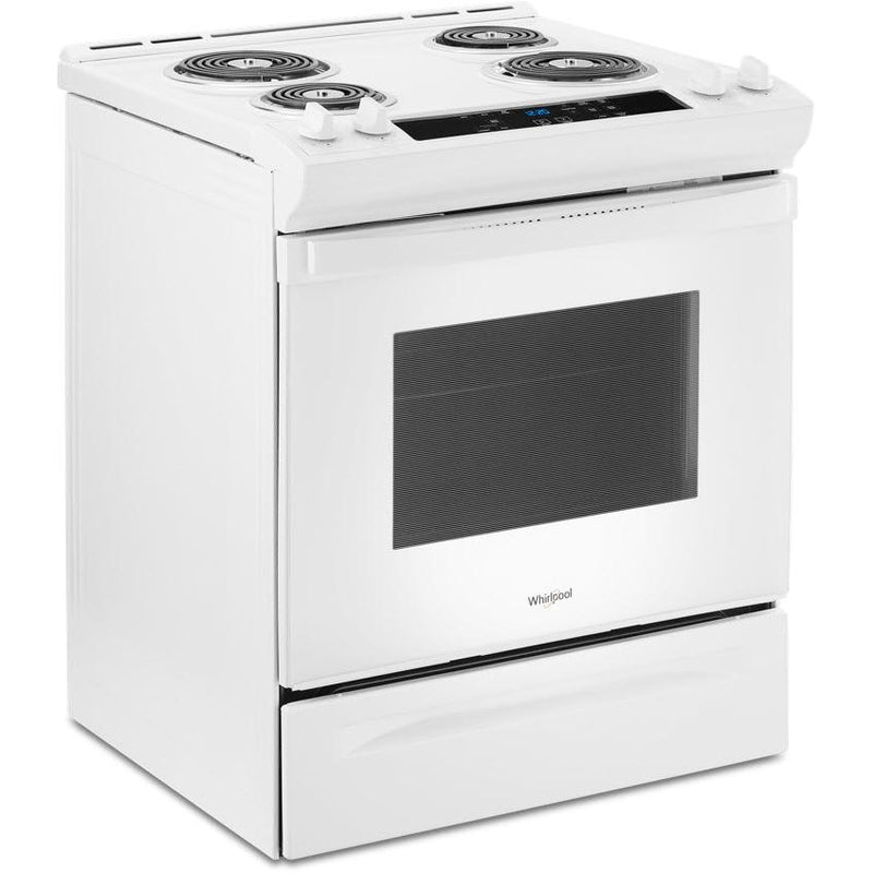 Whirlpool 30-inch Freestanding Electric Range with Frozen Bake™ Technology WEC310S0LW IMAGE 3