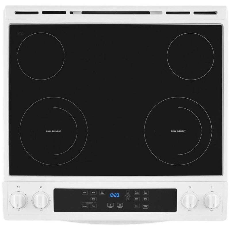 Whirlpool 30-inch Freestanding Electric Range with Frozen Bake™ Technology WEE515SALW IMAGE 4