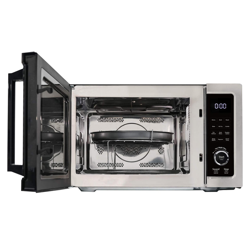 Danby 21-inch, 1.0 cu.ft. Countertop Microwave Oven with Convection DDMW1061BSS-6 IMAGE 2