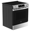 GE 30-inch Slide-in Electric Range with Crisp Mode GRS500PVSSGRS500PVSS
