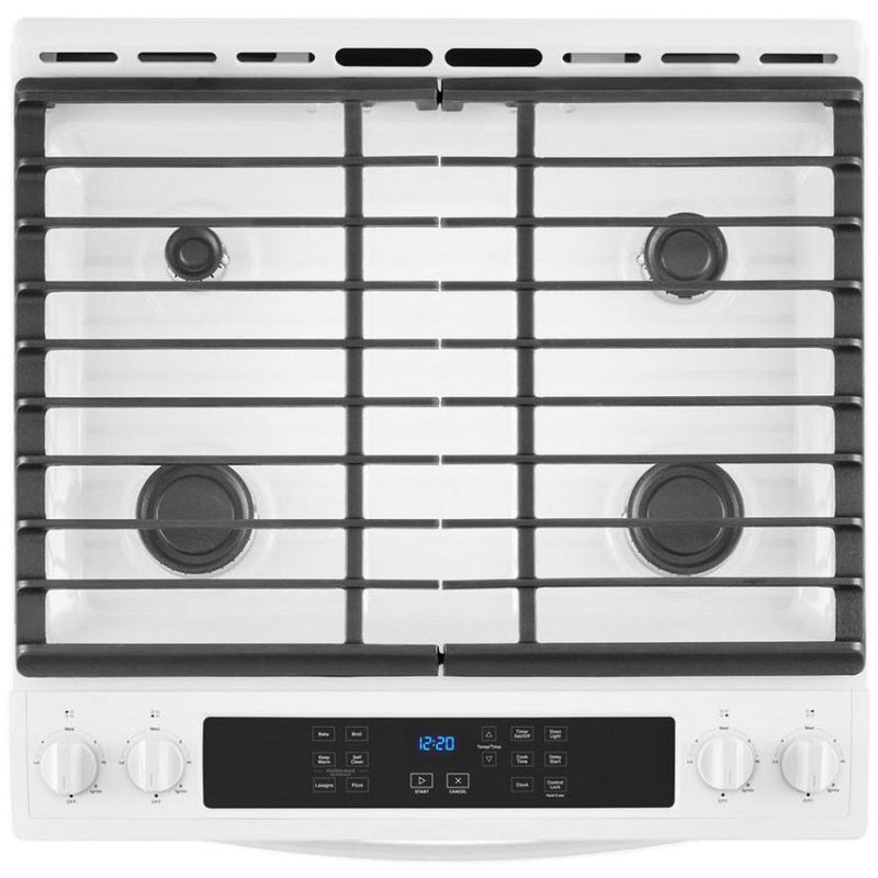 Whirlpool 30-inch Freestanding Gas Range with Frozen Bake™ Technology WEG515S0LW IMAGE 2