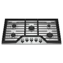 Whirlpool 36-inch, Built-in, Gas Cooktop with EZ-2-Lift™ WCG55US6HSWCG55US6HS