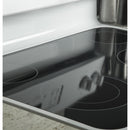 GE 30-inch Freestanding Electric Range with Self-Clean Oven JB645DK (White)JB645DKWW