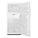 Whirlpool 30-inch, 18.2 cu.ft. Freestanding Top Freezer Refrigerator with Flexi-Slide Bin WRT138FZDWWRT138FZDW