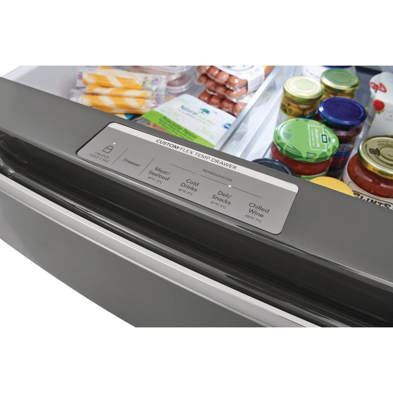 (GRMS2773AF) Frigidaire Gallery French 4-Door Refrigerator with External Water and Ice Dispenser GRMS2773AF