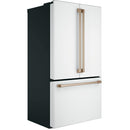Café 36-inch, 23.1 cu.ft. Counter-Depth French 3-Door Refrigerator with WiFi Connect CWE23SP4MW2
