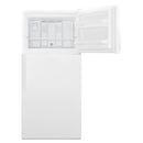 Whirlpool 30-inch, 18.2 cu.ft. Freestanding Top Freezer Refrigerator with Flexi-Slide Bin WRT138FZDWWRT138FZDW