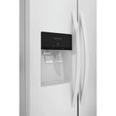 Frigidaire 33-inch, 22.2 cu.ft. Freestanding Side-by-Side Refrigerator with Ice and Water Dispensing System FRSS2323AWFRSS2323AW