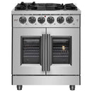 Forno 30-inch Freestanding Electric Dual Fuel Raneg FFSGS6325-30FFSGS632530