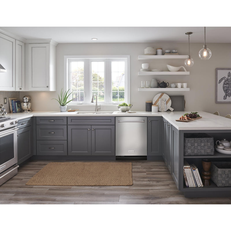 (KDTM804KPS) KitchenAid 24-inch Built-in Dishwasher with FreeFlex™ Third Rack KDTM804KPS