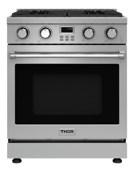 THOR Kitchen 30-Inch Gas Range ? Contemporary Professional ? ARG30 (THARG30)