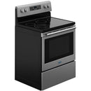 Maytag 30-inch Freestanding Electric Range with Steam Clean MER4600LSMER4600LS
