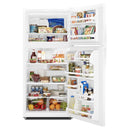 Whirlpool 30-inch, 18.2 cu.ft. Freestanding Top Freezer Refrigerator with Flexi-Slide Bin WRT138FZDWWRT138FZDW