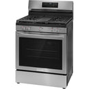 Frigidaire Gallery 30-inch Freestanding Gas Range with Air Fry Technology GCRG3060BF