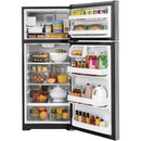 GE 28-inch, 17.5 cu. ft. Top Freezer Refrigerator with Icemaker GIE18GSNRSS