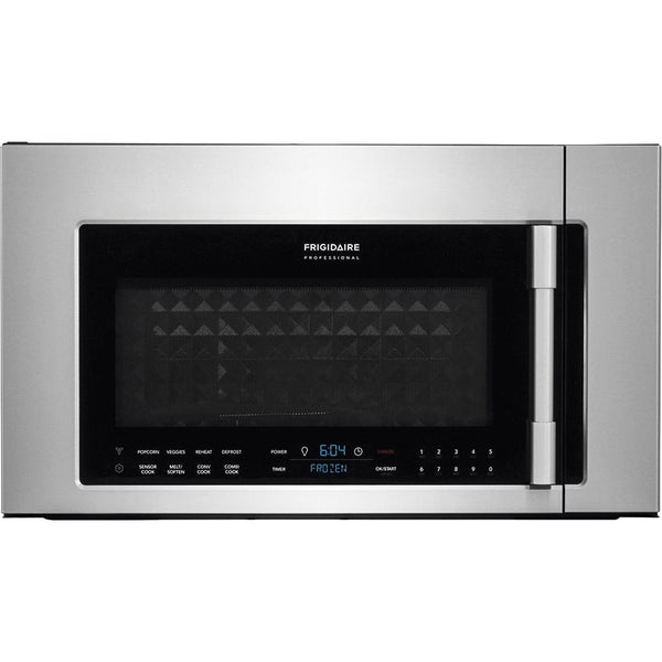 Frigidaire Professional 30-inch, 1.8 cu. ft. Over-the-Range Microwave Oven with Convection FPBM3077RF