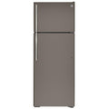 GE 28-inch, 17.5 cu.ft. Freestanding Top Freezer Refrigerator GTE18GMNRES
