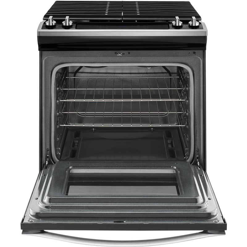 (WEG515S0FS) Whirlpool 30-inch Slide-In Gas Range WEG515S0FS