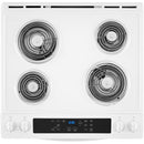 Whirlpool 30-inch Freestanding Electric Range with Frozen Bake™ Technology WEC310S0LW