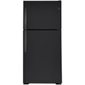 GE 33-inch, 21.9 cu.ft. Freestanding Top Freezer Refrigerator with Upfront Fresh Food Temperature Controls GTS22KMNRDS