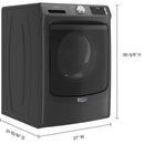 Maytag 4.5 cu. ft. Front Loading Washer with Affresh Cycle MHW5630MBKMHW5630MBK