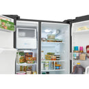 Frigidaire 36-inch, 25.6 cu.ft. Freestanding Side-by-Side Refrigerator with Ice and Water Dispensing System FRSS2623AD