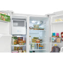 Frigidaire 36-inch, 25.6 cu.ft. Freestanding Side-by-Side Refrigerator with Ice and Water Dispensing System FRSS2623AW