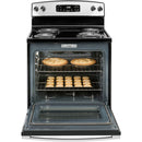 GE 30-inch Freestanding Electric Range with Self-Clean Oven JB258RT (Stainless Steel) (JB258RTSS)JB258RTSS
