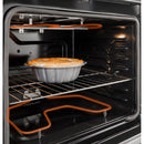 GE 30-inch Freestanding Electric Range with Steam Clean GRF400SVSS