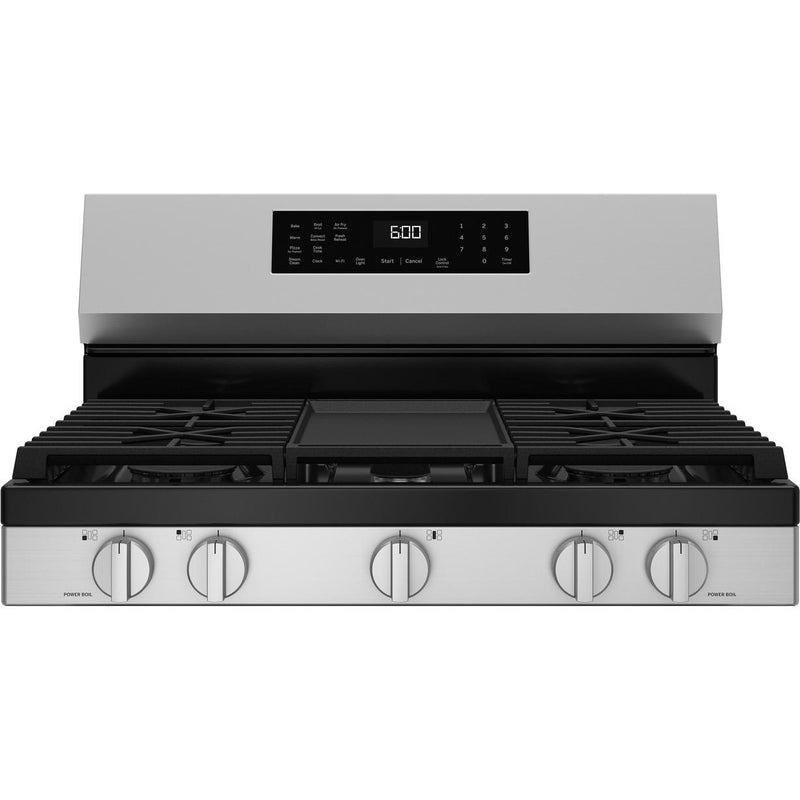 GE 30-inch Freestanding Gas Range with Convection Technology GGF600AVSS